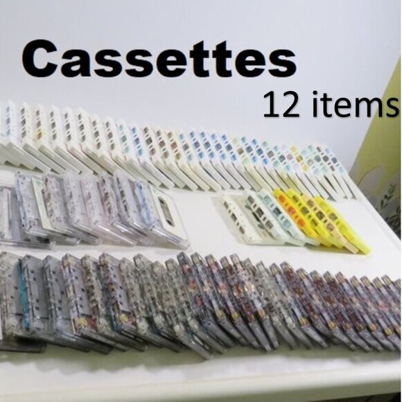 Used 1980s Cassettes $6 for 12 cassettes (send message) - Picture 1 of 13